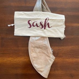 Platinum Leather Classic Sash Bag